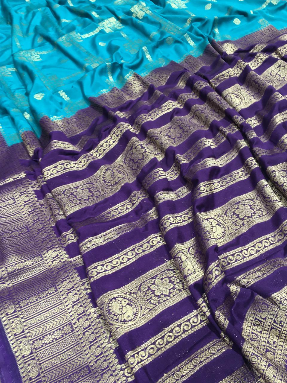 Semi Mysore Crape