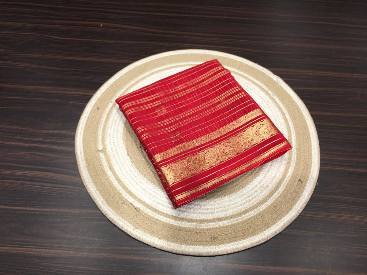Semi Mysore Crape Silk