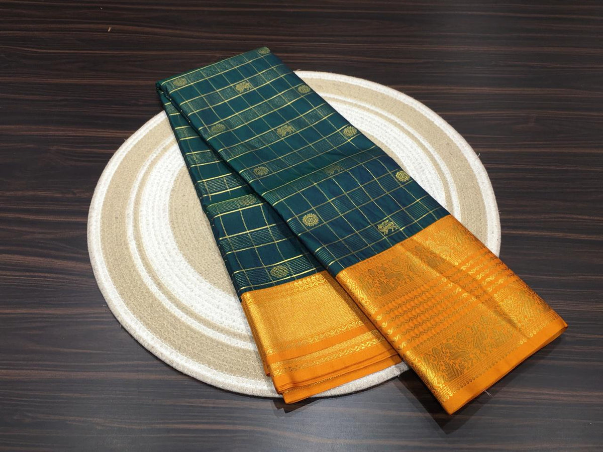 Semi Kanchipuram Silk
