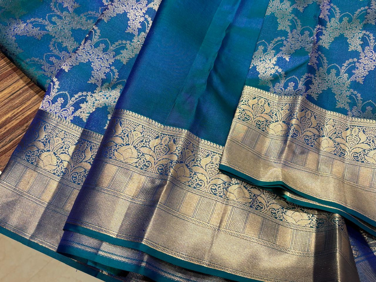 Pure Kanchipuram Broced Silk