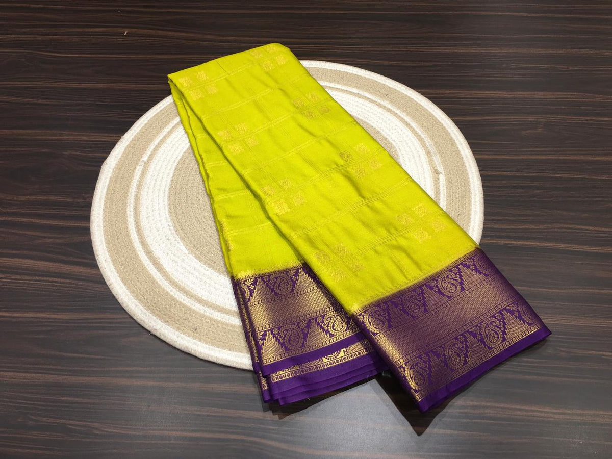 Semi Mysore Crape Silk