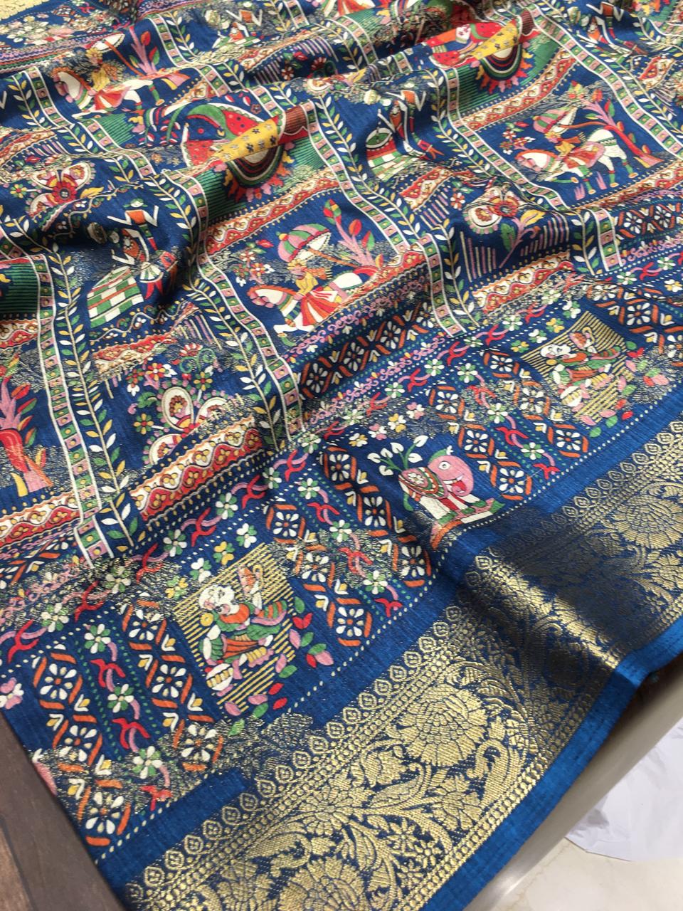 Kalamkari Saree