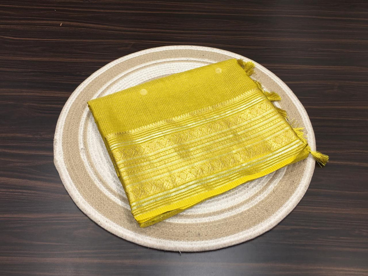 Semi Mysore Crape Silk