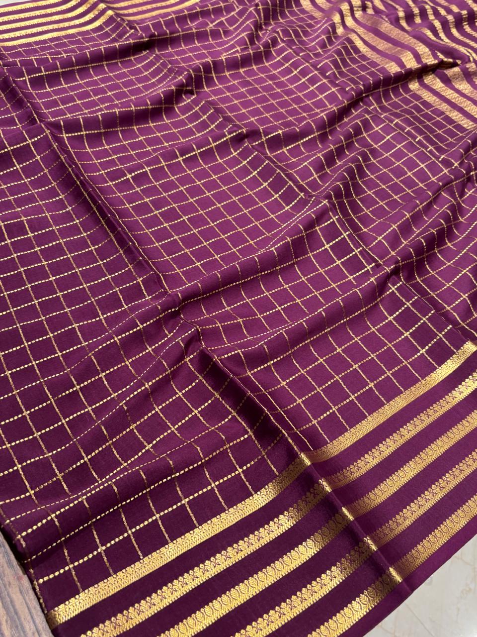 Pure Mysore Silk