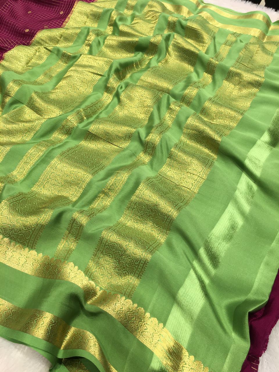 Pure Mysore Silk
