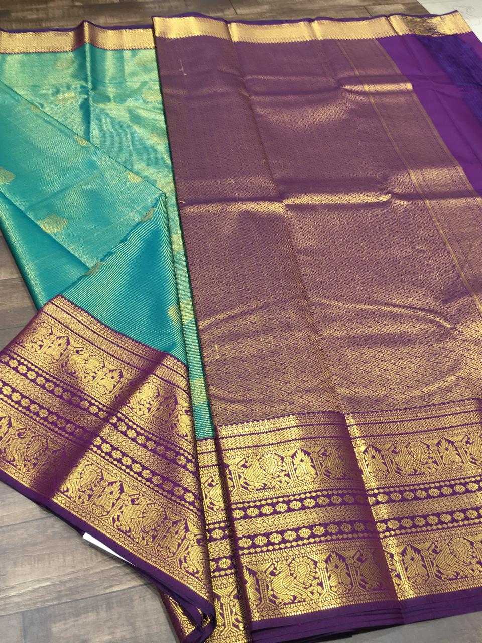 Semi Kanchipuram Silk