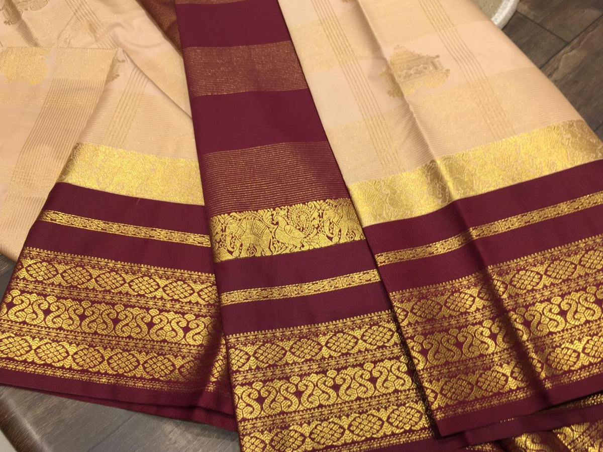 Semi Kanchipuram Silk