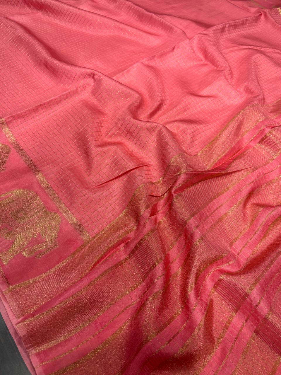 Soft Crape Saree