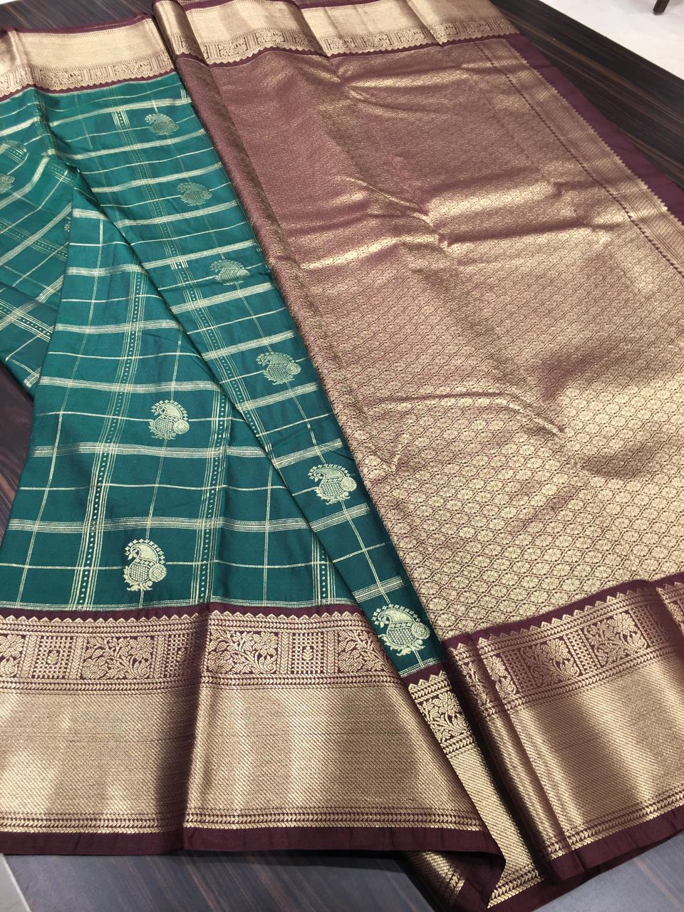 Semi Kanchipuram Silk