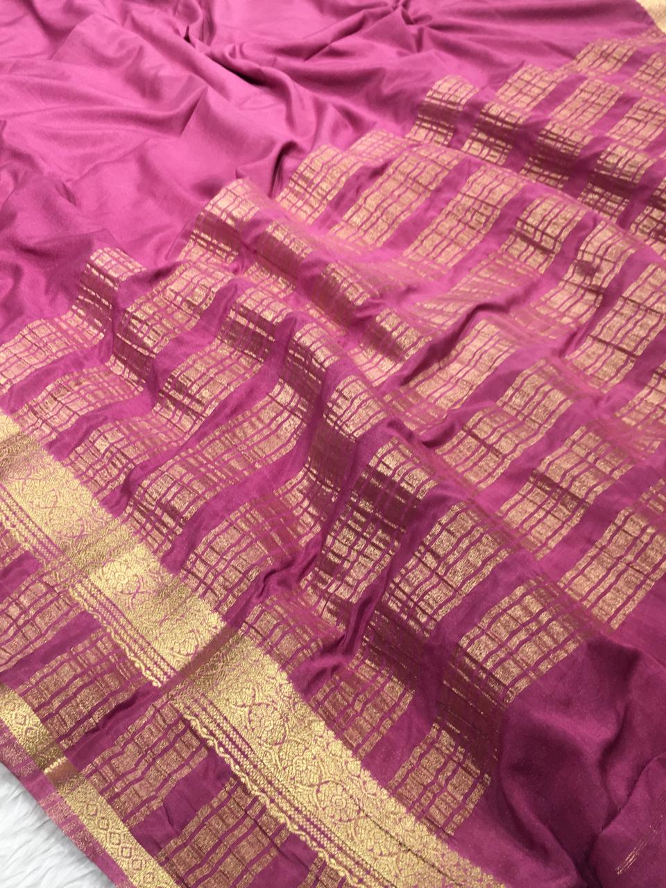 Semi Mysore Crape