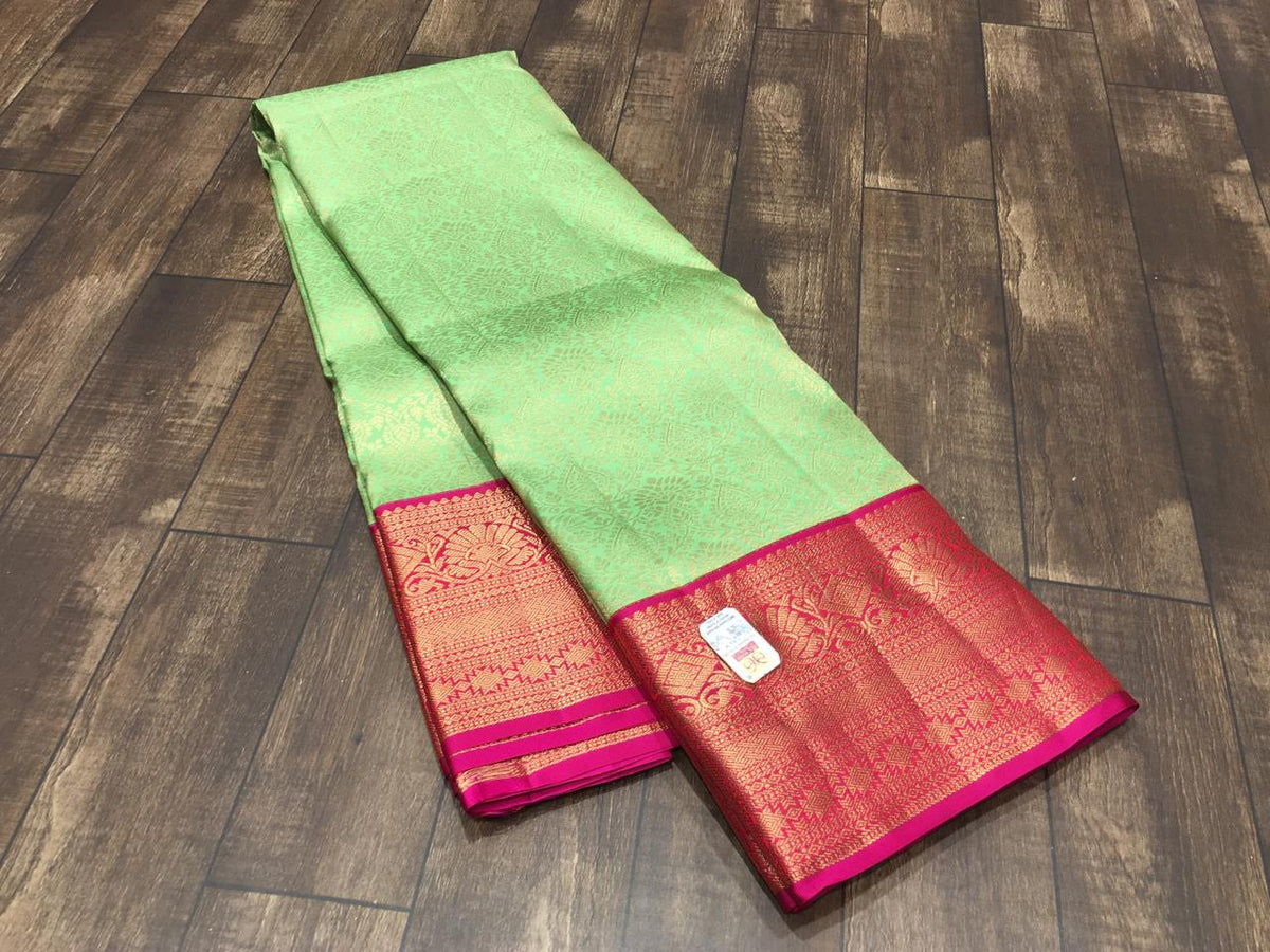Pure Kanchipuram Broced Silk