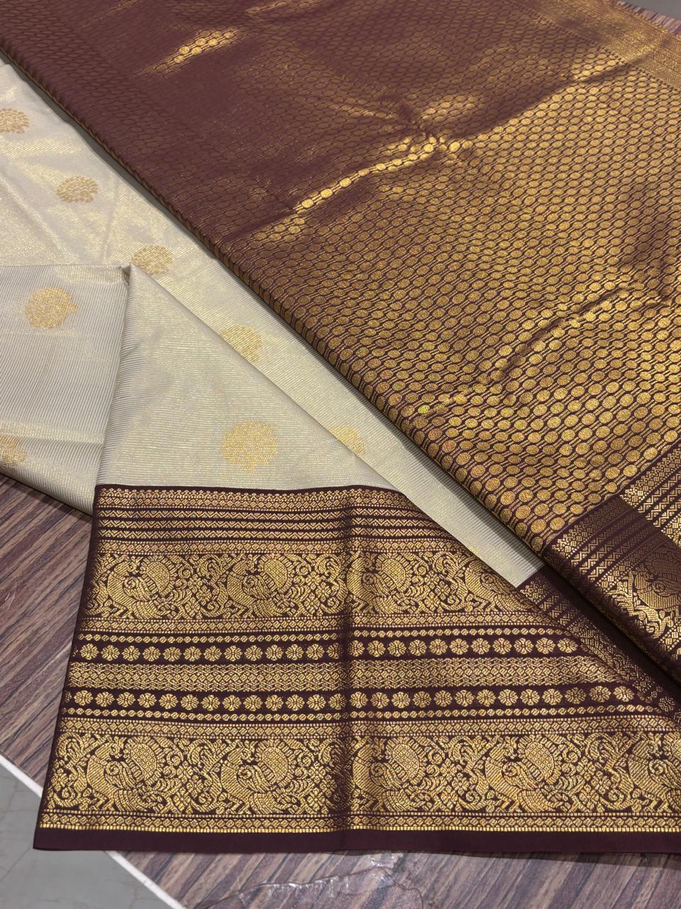 Semi Kanchipuram Silk