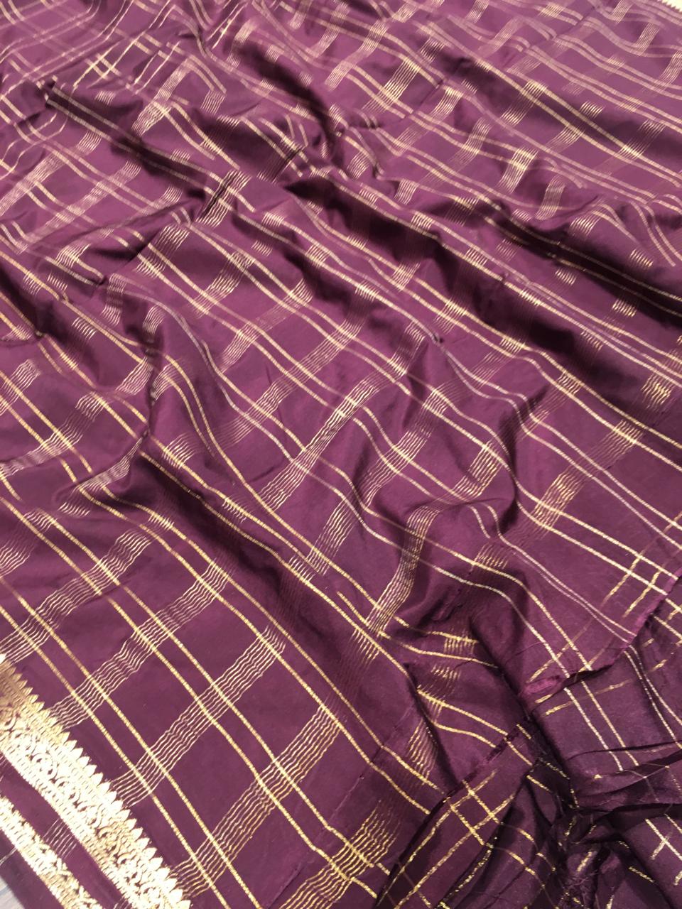 Semi Mysore Crape Silk