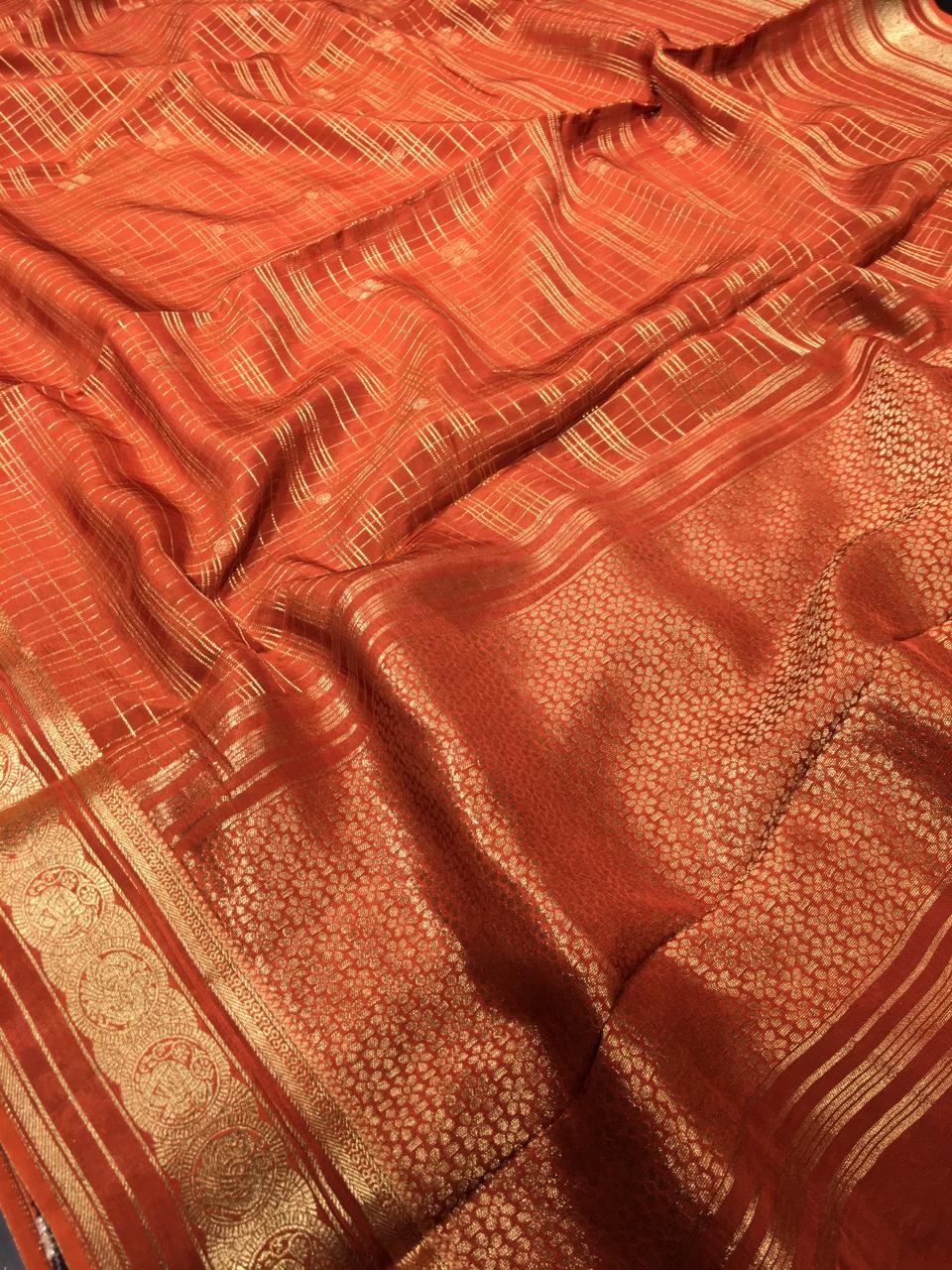 Semi Mysore Crape Silk