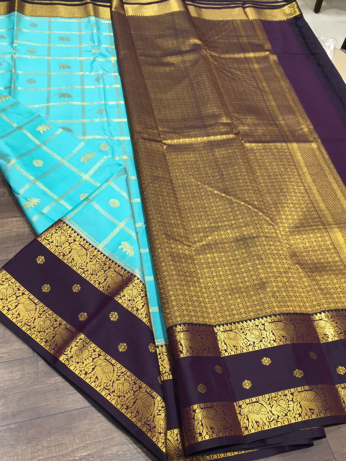 Semi Kanchipuram Silk