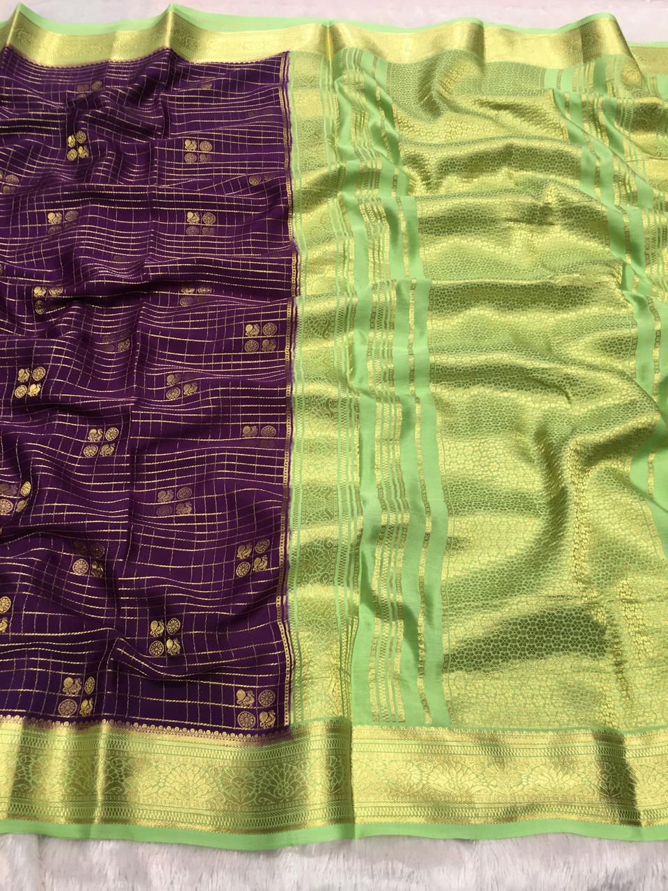 Pure Mysore Silk