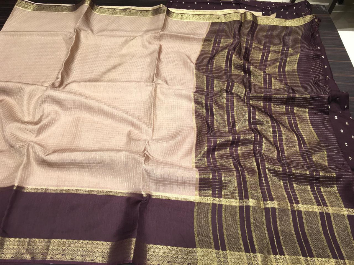 Moonga Crape Saree