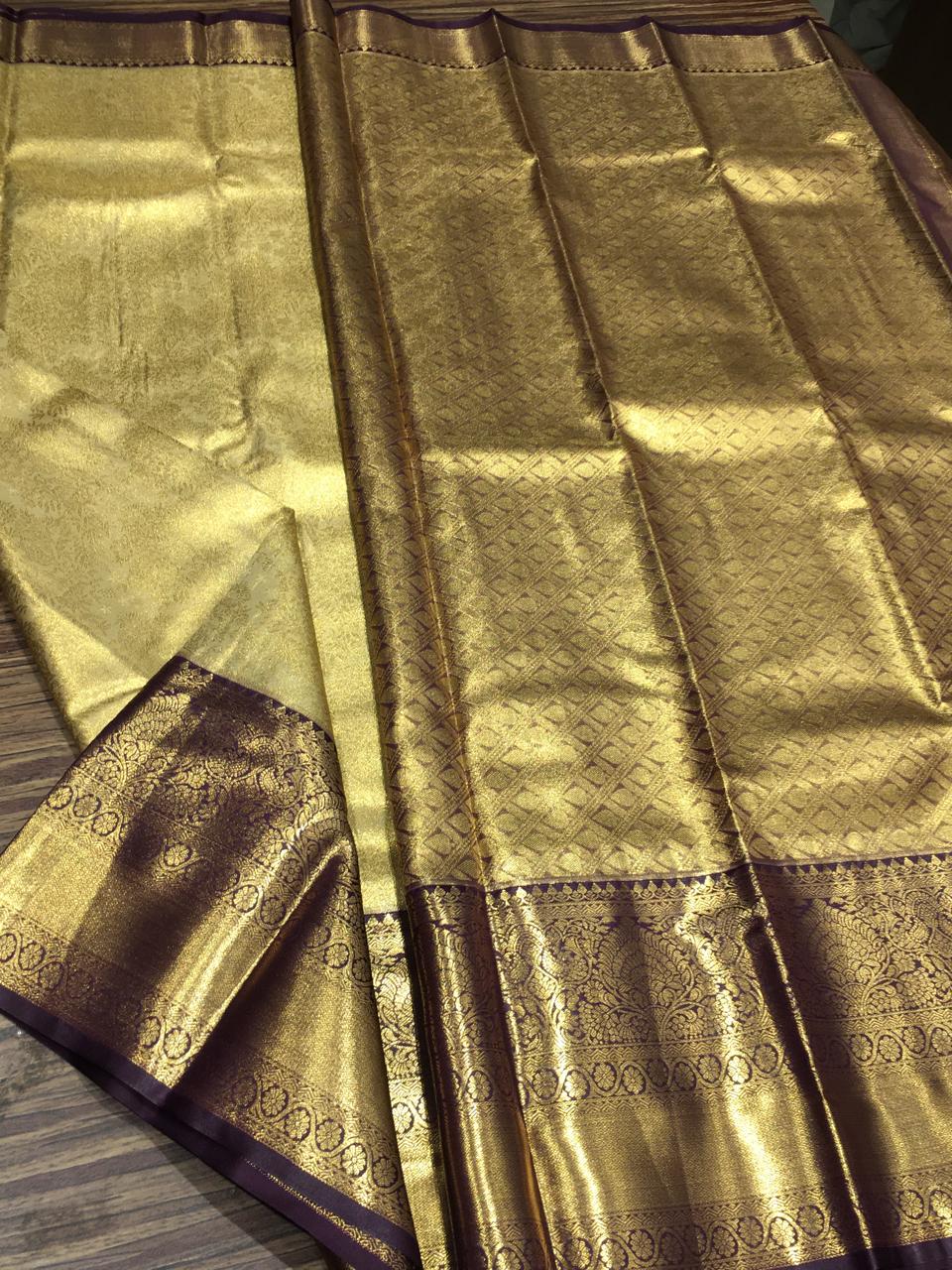 Semi Kanchipuram Tissue