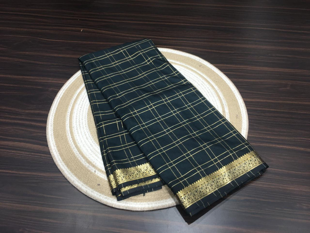 Semi Mysore Crape Silk