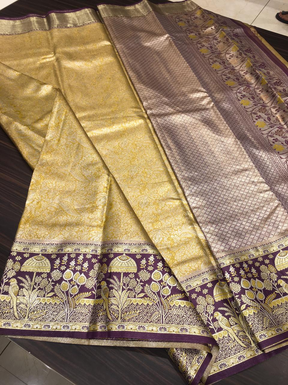 Semi Kanchipuram Tissue