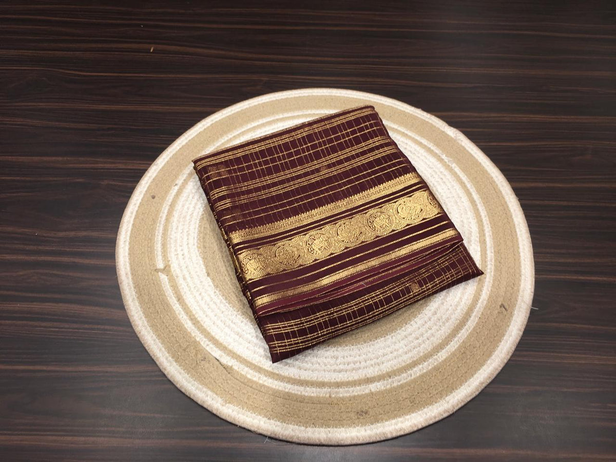 Semi Mysore Crape Silk