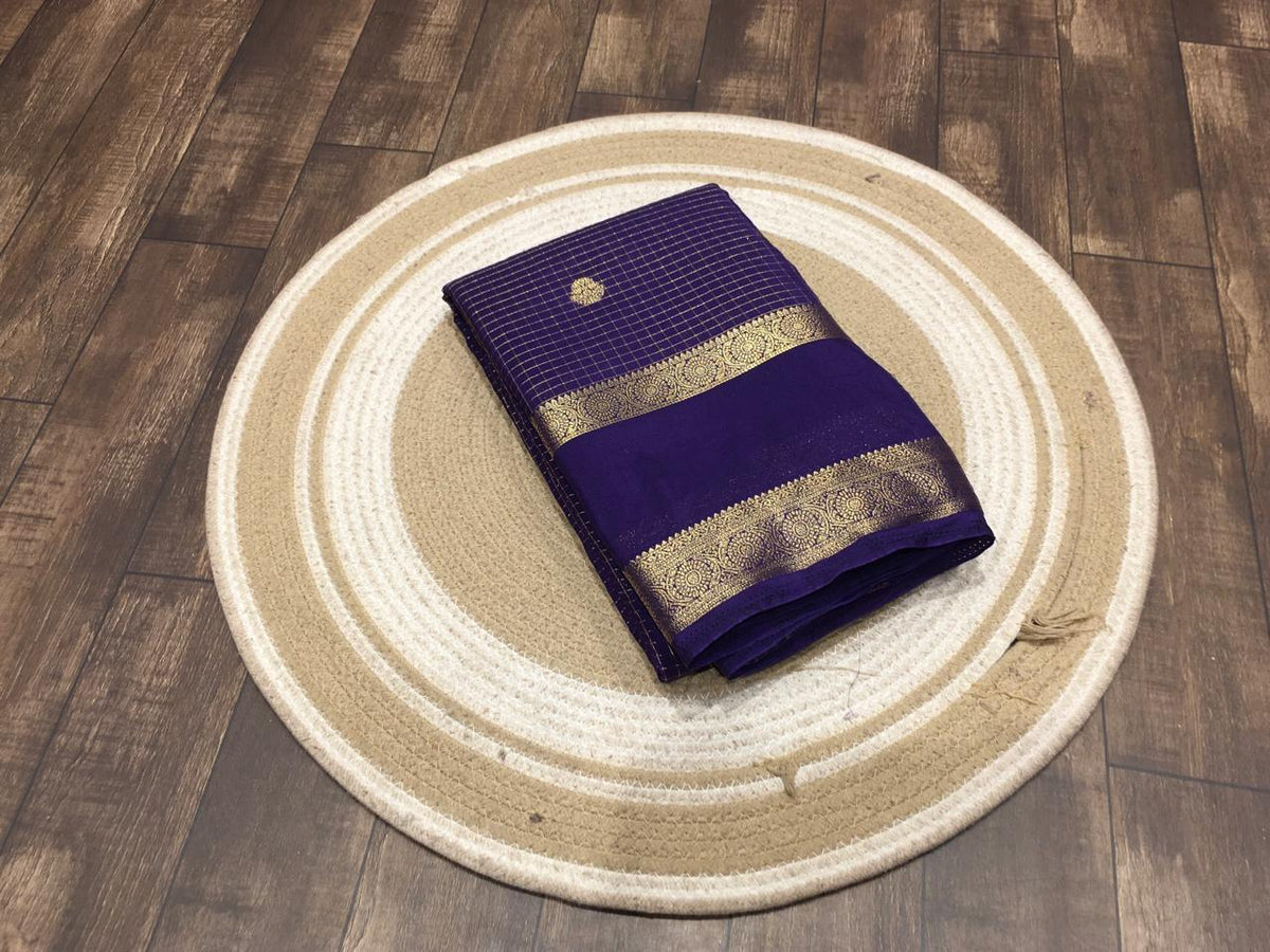 Semi Mysore Crape