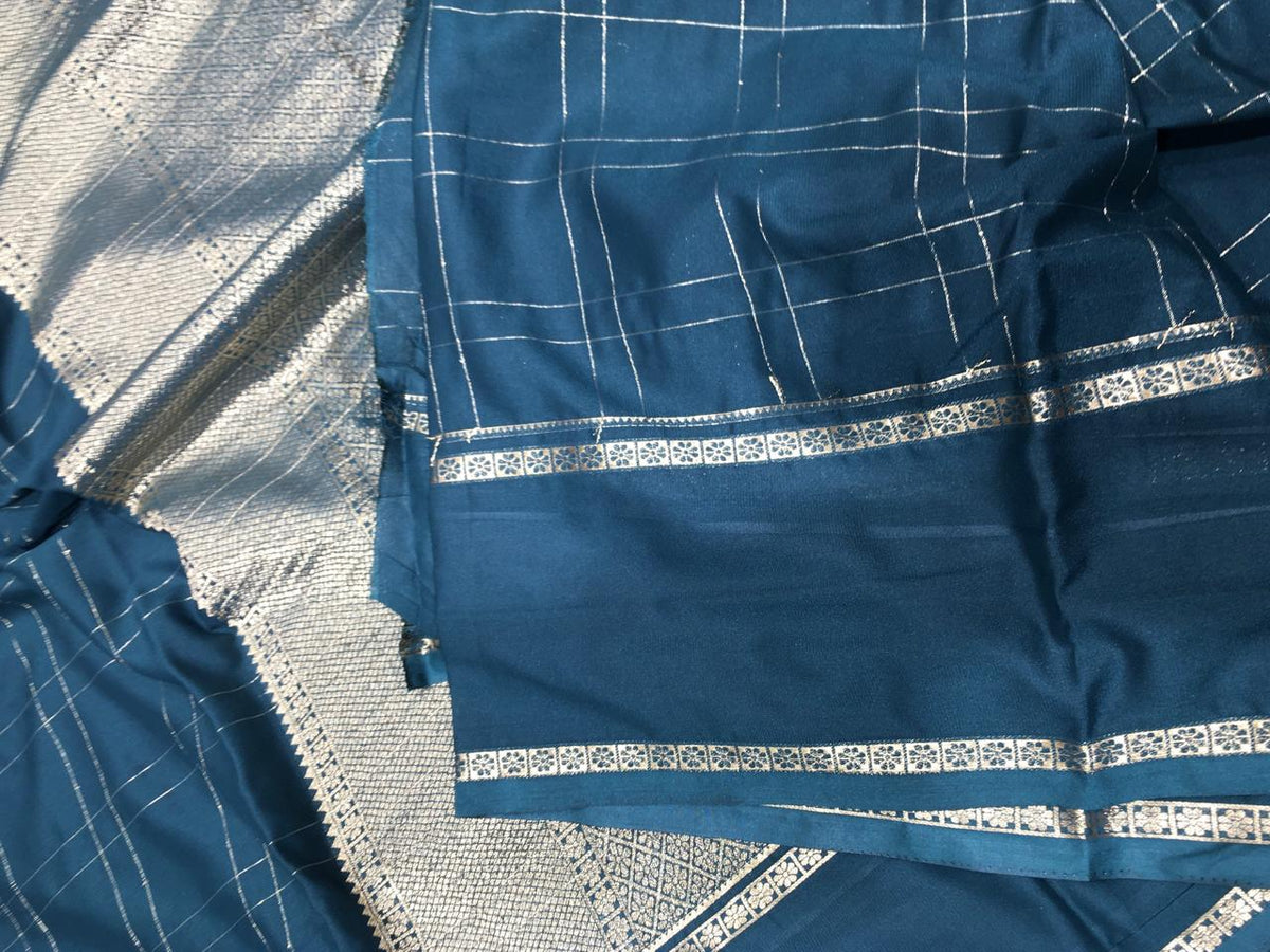 Semi Mysore Crape Silk