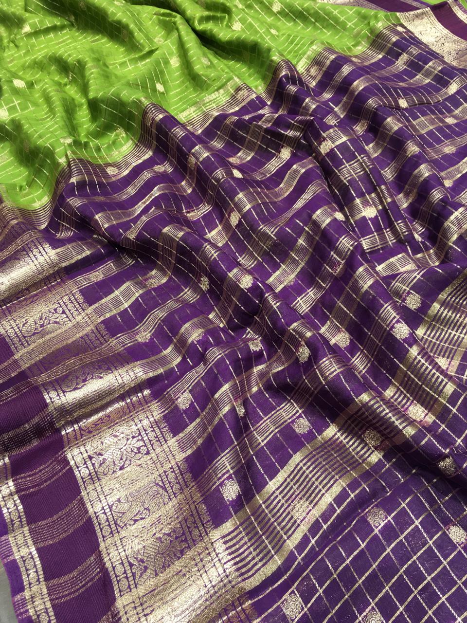 Semi Crape Saree