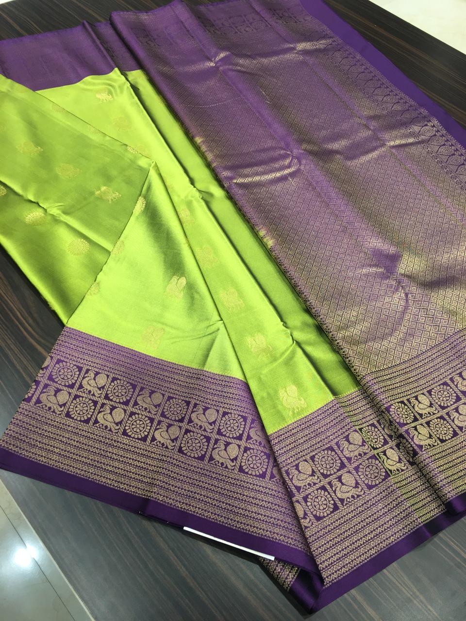 Semi Kanchipuram Silk