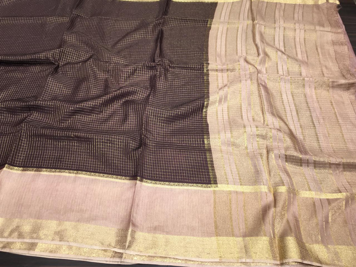 Moonga Crape Saree