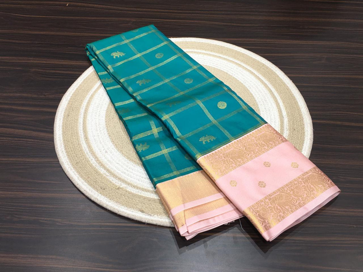 Semi Kanchipuram Silk