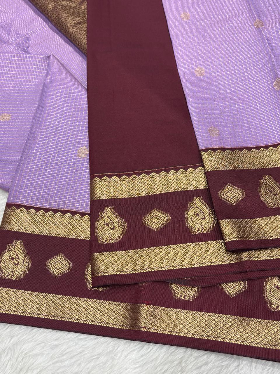 Semi Kanchipuram Silk