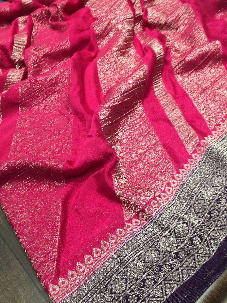 Chiffon Georgette Saree