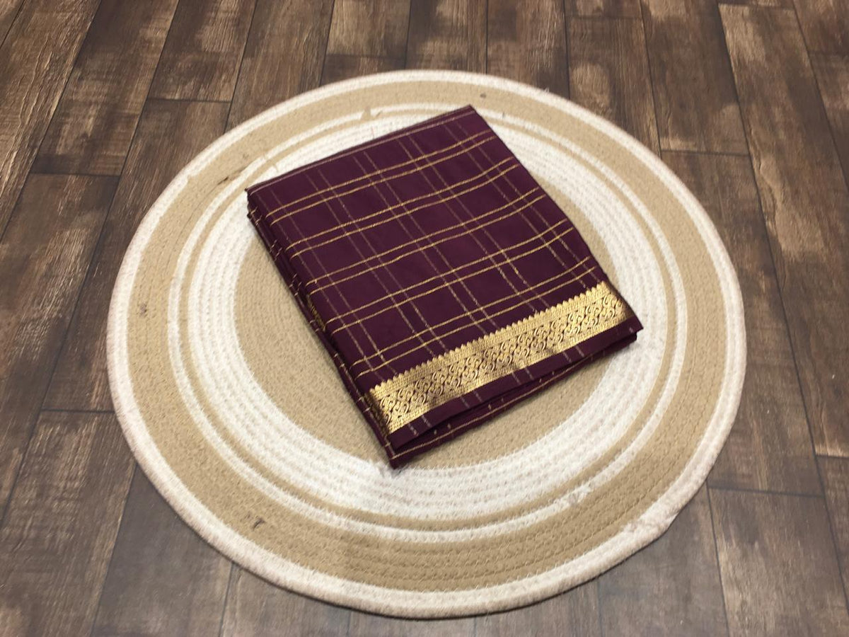 Semi Mysore Crape Silk