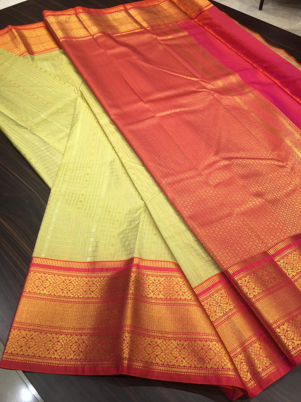 Semi Kanchipuram Silk