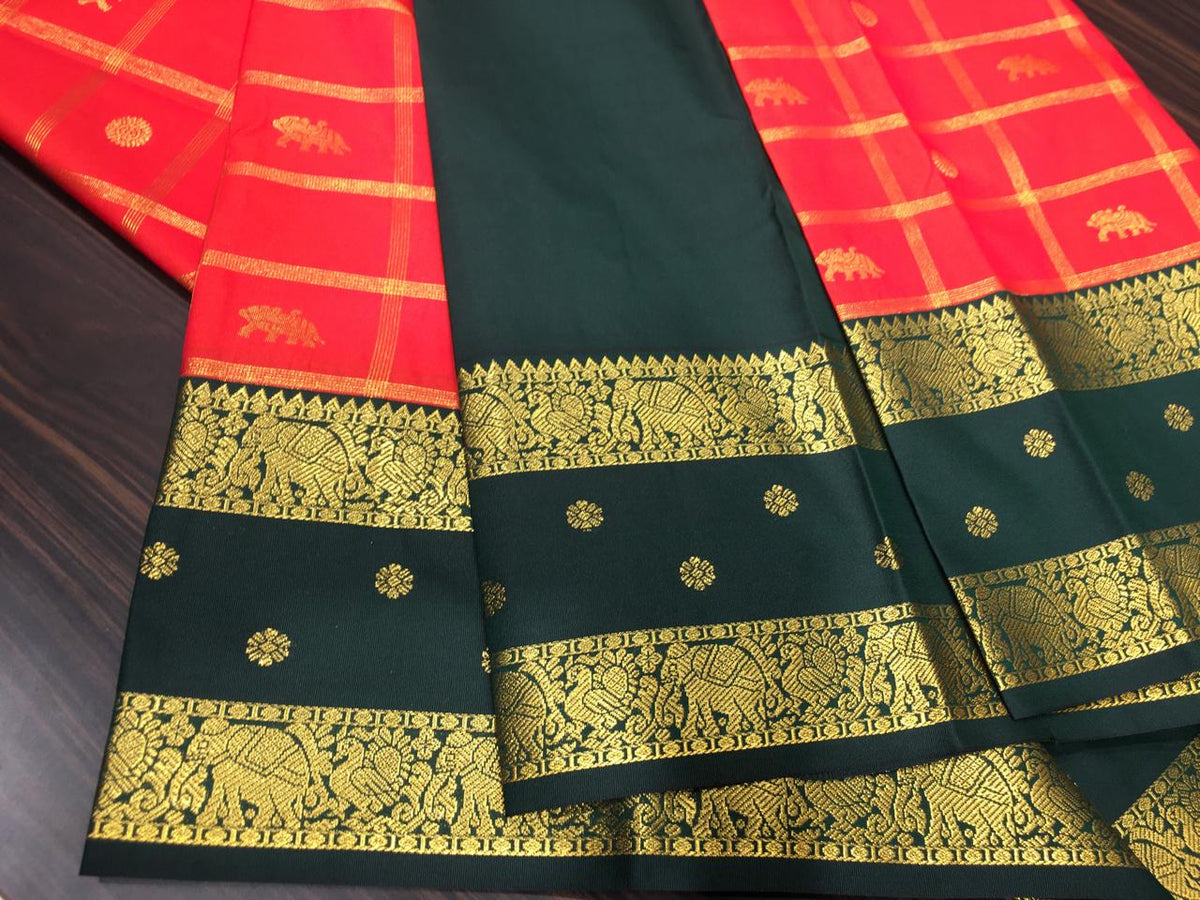 Semi Kanchipuram Silk