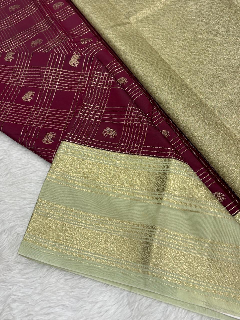 Semi Kanchipuram Silk