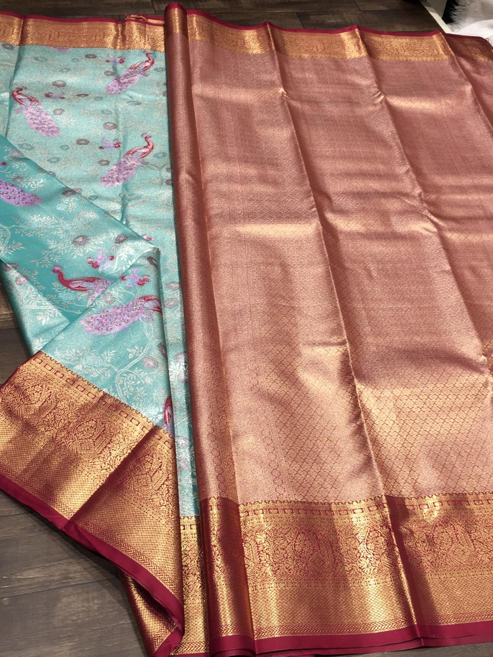 Semi Kanchipuram Tissue