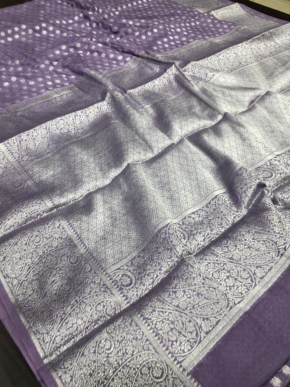 Lilly Tussar Saree