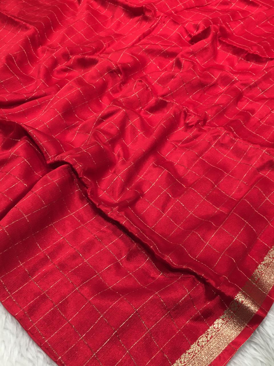Wrinkle Chiffon Saree