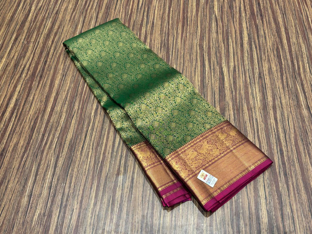 Pure Kanchipuram Broced Silk