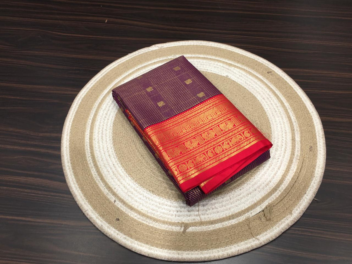Semi Kanchipuram Silk