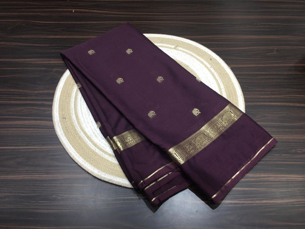 Semi Mysore Crape