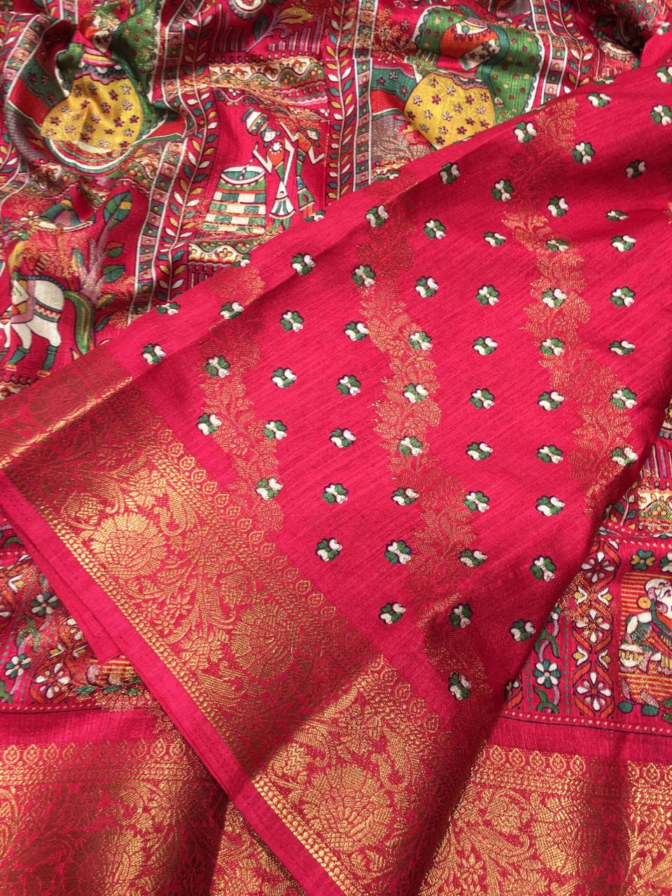 Kalamkari Saree