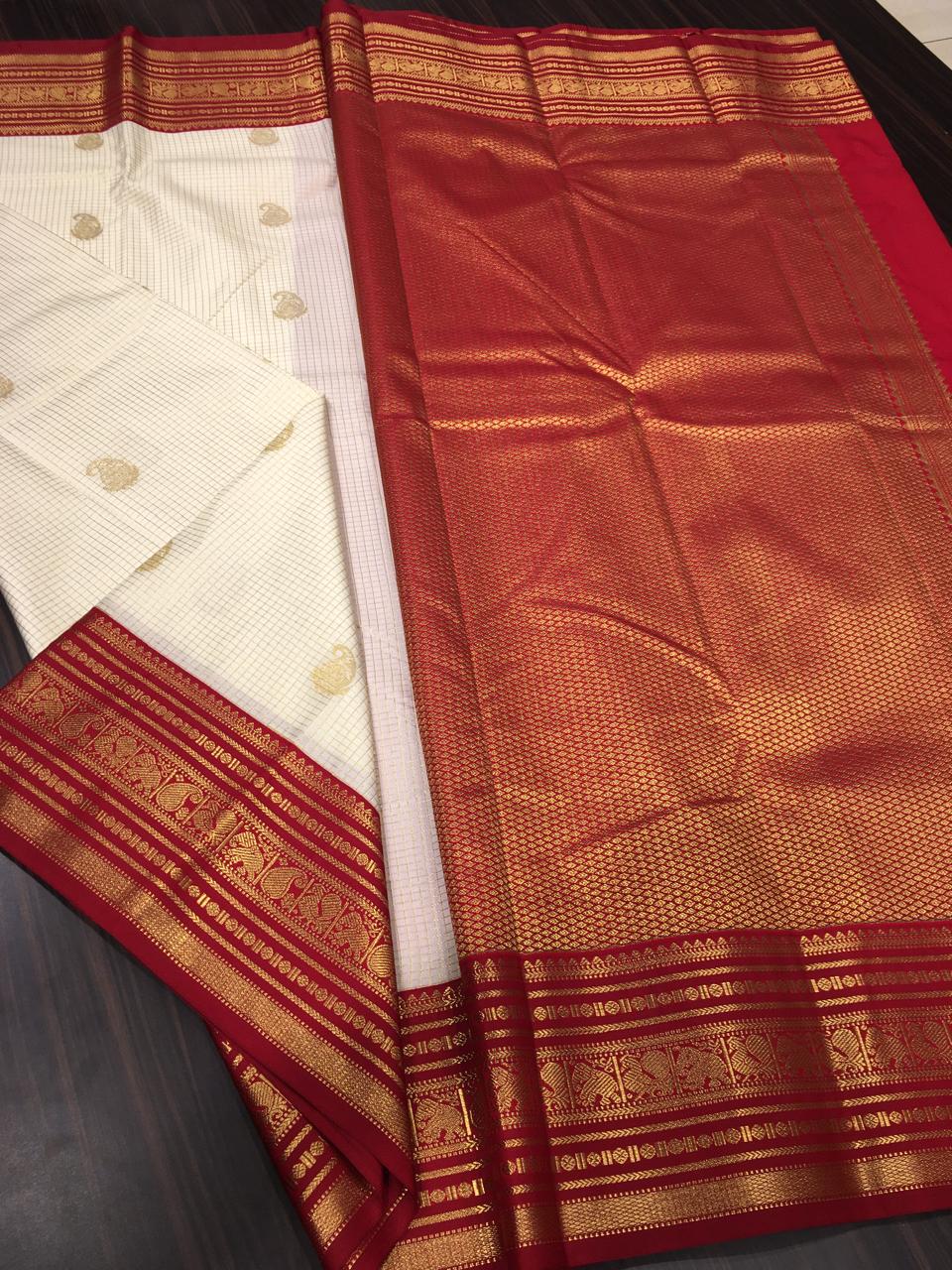 Semi Kanchipuram Silk