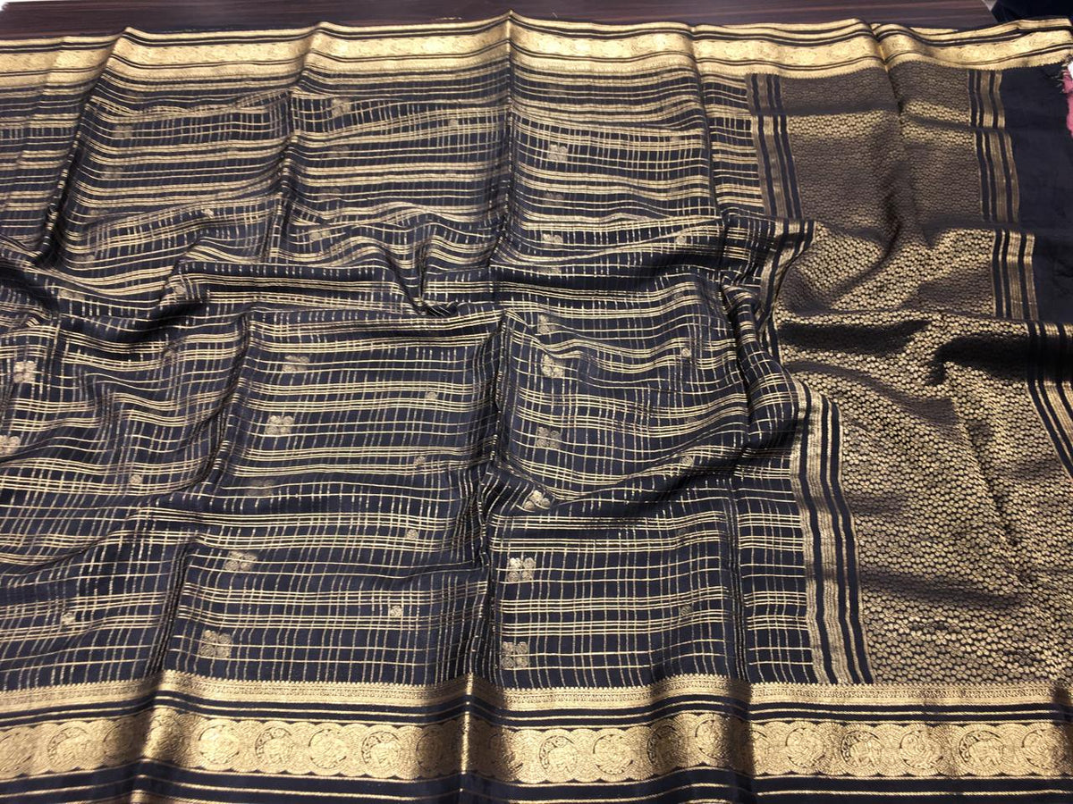 Semi Mysore Crape Silk