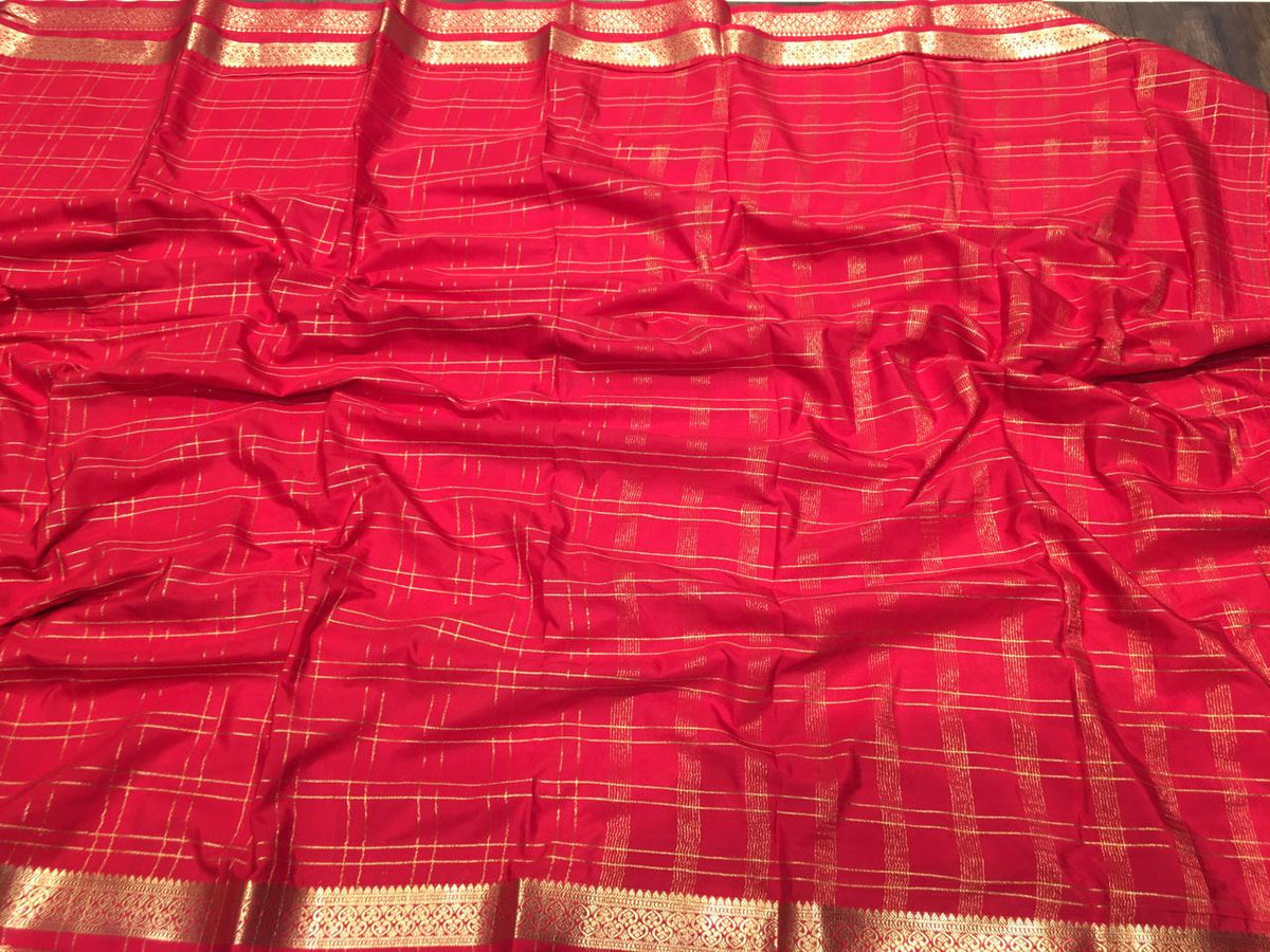 Semi Mysore Crape Silk