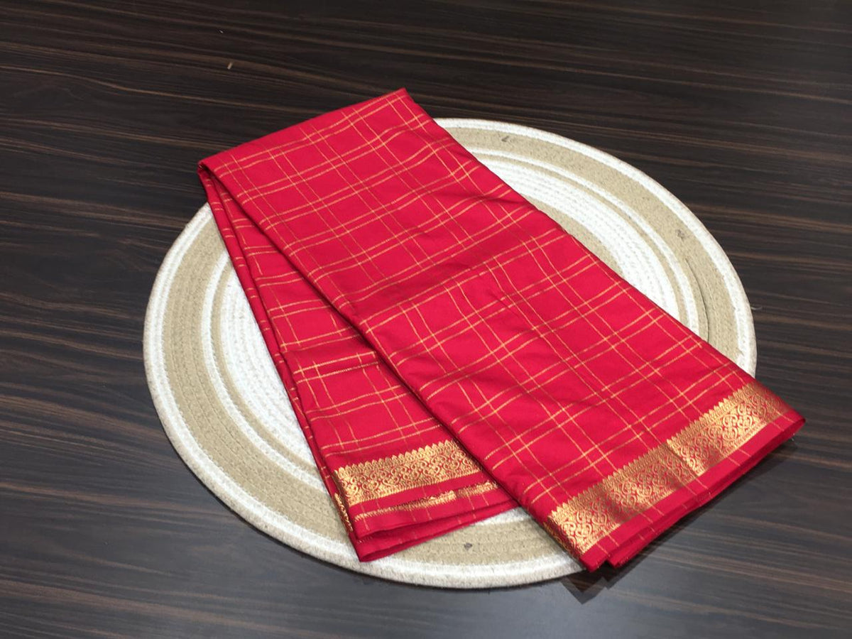 Semi Mysore Crape Silk