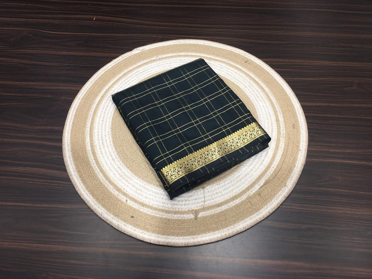 Semi Mysore Crape Silk