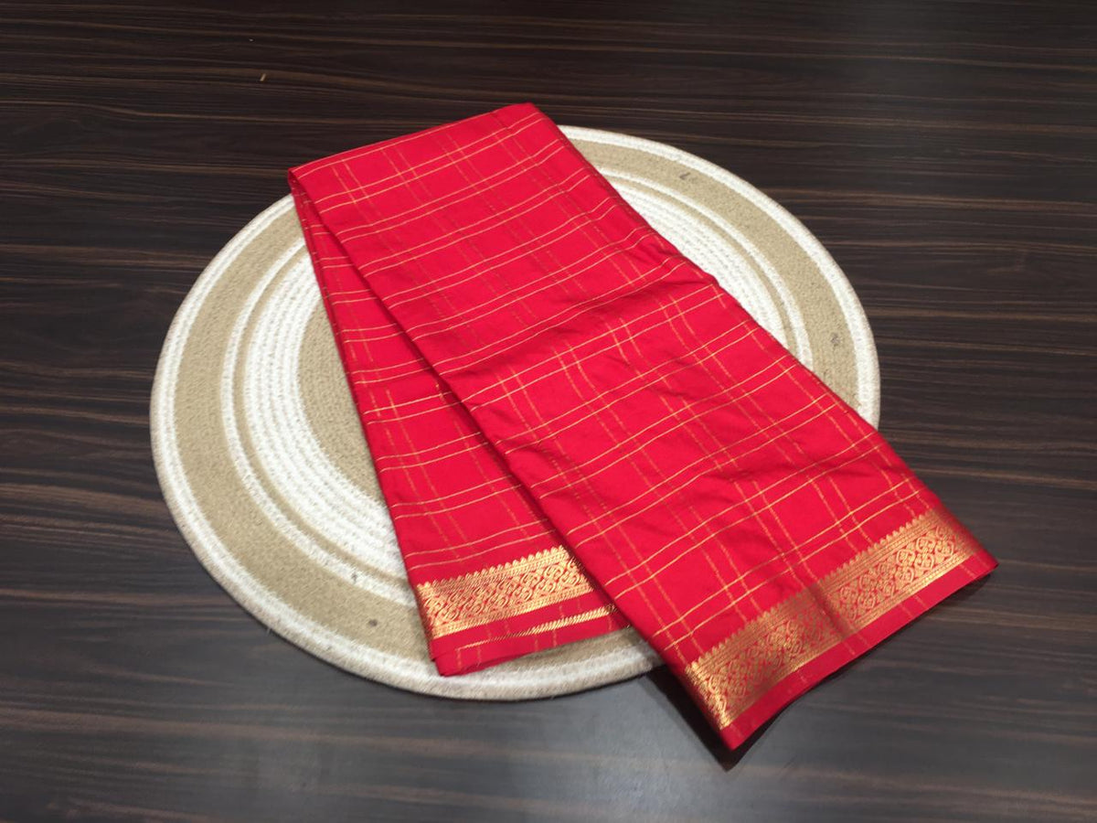 Semi Mysore Crape Silk